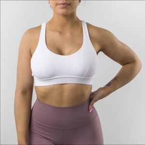 Small BuffBunny Energy Bra White